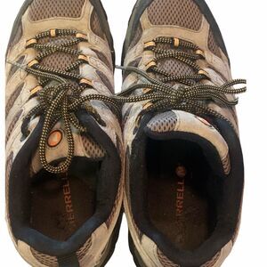 Merrell Mens Walnut Brown Moab 2 Ventilator J06011 Athletic Hiking Shoes Size 10